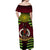 Vanuatu Special Independence Anniversary Off Shoulder Long Dress Creative Style - Gradient Red LT8 - Polynesian Pride