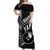FSM Yap Off Shoulder Long Dress Original Vibes - Black LT8 - Polynesian Pride