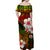 Hawaii Ukulele Off Shoulder Long Dress Style No.2 LT6 - Polynesian Pride