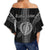 Kahoolawe Island Polynesian Off Shoulder Waist Wrap Top - Comely Style - AH - Polynesian Pride