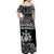 Solomon Islands Off Shoulder Long Dress Unique Vibes - Black LT8 - Polynesian Pride