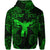 Custom Ophiuchus Zodiac Polynesian Hoodie Unique Style Green LT8 - Polynesian Pride