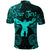 Custom Ophiuchus Zodiac Polynesian Polo Shirt Unique Style Turquoise LT8 - Polynesian Pride