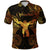 Custom Ophiuchus Zodiac Polynesian Polo Shirt Unique Style Gold LT8 - Polynesian Pride