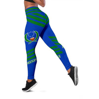 Pohnpei Leggings - Line Style - Polynesian Pride