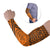 Palau Custom Personalised Arm Sleeve - Polynesian Style (Set of Two) Orange Set of 2 - Polynesian Pride