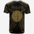 Palau T Shirt Palau Seal With Gold Line Style - Polynesian Pride