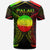 Palau T Shirt Palau Seal With Reggae Line Style - Polynesian Pride