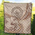 Palau Premium Quilt - Hibiscus Flowers Vintage Style - Polynesian Pride