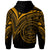 Palau Hoodie Gold Color Cross Style - Polynesian Pride