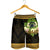 Palau Men's Shorts - Polynesian Gold Patterns Collection - Polynesian Pride