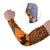 Papua New Guinea Custom Personalised Arm Sleeve - Polynesian Style (Set of Two) Set of 2 Orange - Polynesian Pride