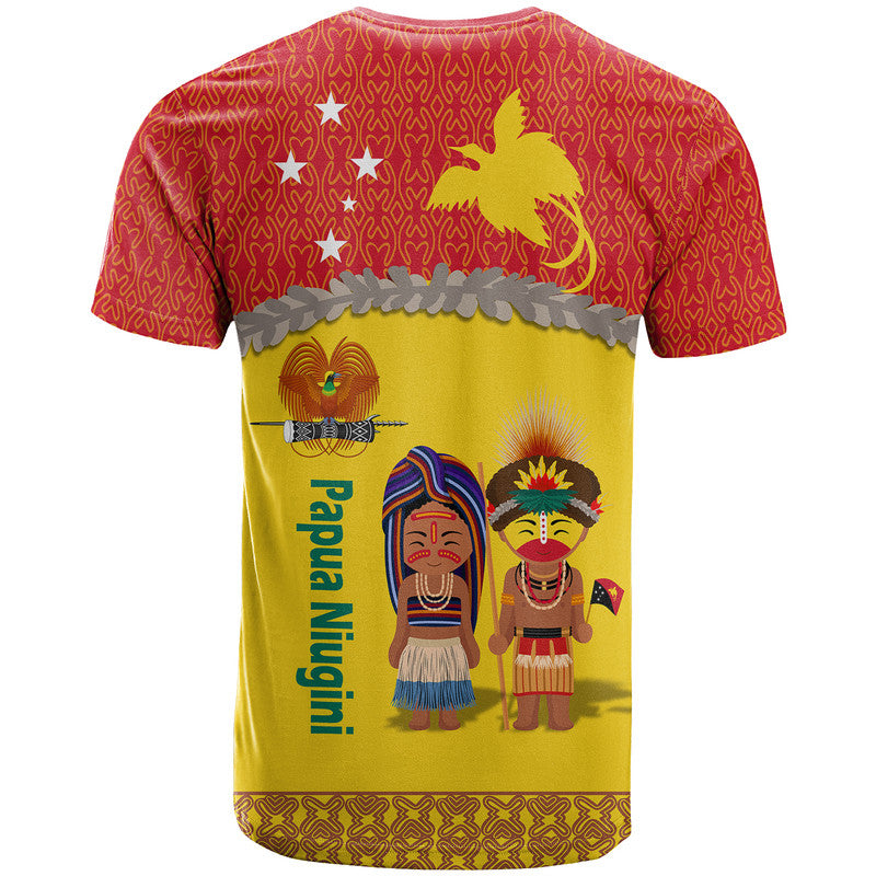 Papua New Guinea T Shirt Indigenous PNG Huli Tapa Style LT9 - Polynesian Pride
