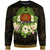 Papua New Guinea Sweatshirt - Polynesian Gold Patterns Collection Unisex Black - Polynesian Pride