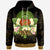 Papua New Guinea Hoodie Polynesian Gold Patterns Collection Unisex Black - Polynesian Pride