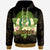 Pohnpei Hoodie Polynesian Gold Patterns Collection Unisex Black - Polynesian Pride