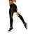 Pohnpei Leggings - Polynesian Gold Patterns Collection Black - Polynesian Pride