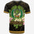 Pohnpei T Shirt Polynesian Gold Patterns Collection - Polynesian Pride