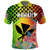 Hawaii Polo Shirt Hawaiian Tribal Kanaka Maoli Hibiscus LT14 Adult Reggae - Polynesian Pride