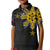 Custom Filipino Polo Shirt Tribal Black Style LT6 - Polynesian Pride