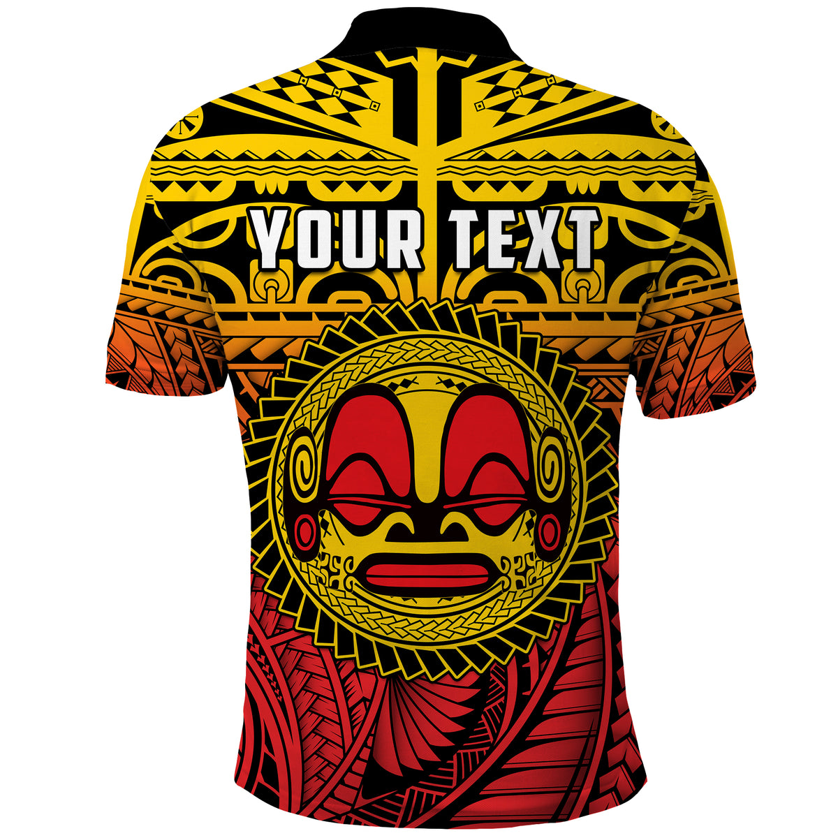 Custom Marquesas Islands Polo Shirt Mata Tiki Polynesian Pattern LT13 - Polynesian Pride