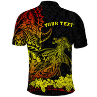 Custom Hawaii Polynesian Polo Shirt Wild Hammerhead Sharks Fresh Life LT13 - Polynesian Pride