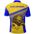 Suva Grammar Fashion Polo Shirt Fiji School Version Lion Blue LT13 - Polynesian Pride