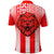 Football LABASA FA Polo Shirt Red Lion Fiji LT13 - Polynesian Pride