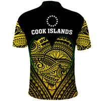 Custom Cook Islands Pattern Polo Shirt Always In My Heart LT13 - Polynesian Pride