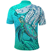 Hawaiian Islands Polo Shirt Turtle Mix Hawaii Polynesian LT13 - Polynesian Pride