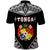 Tonga Polo Shirt Tongan Kupesi Pattern LT13 - Polynesian Pride