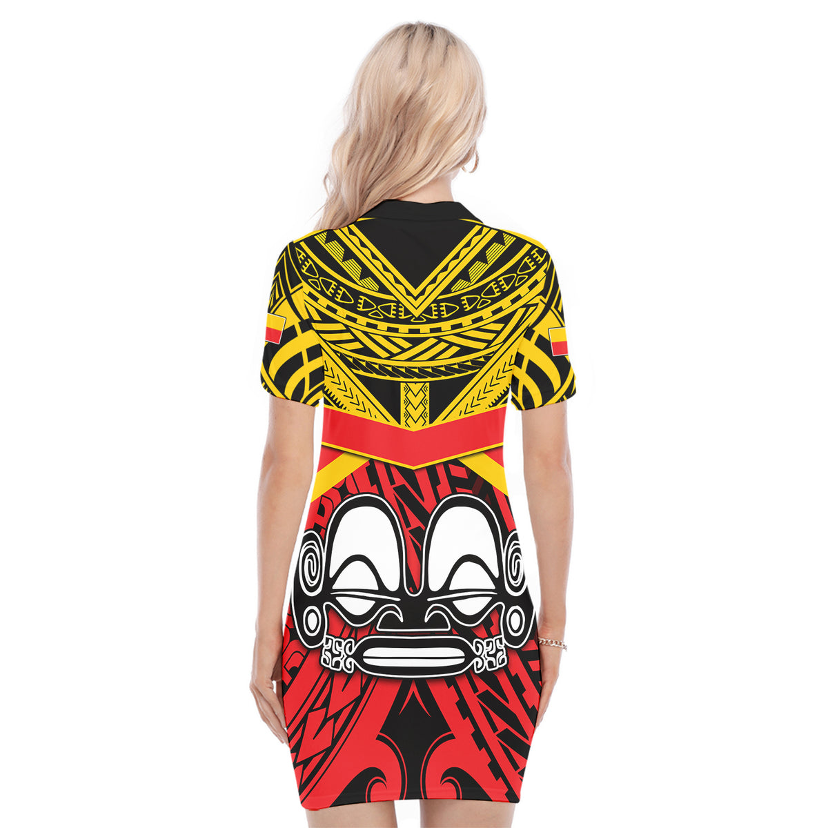 Marquesas Islands Polo Dress the One and Only LT13 - Polynesian Pride
