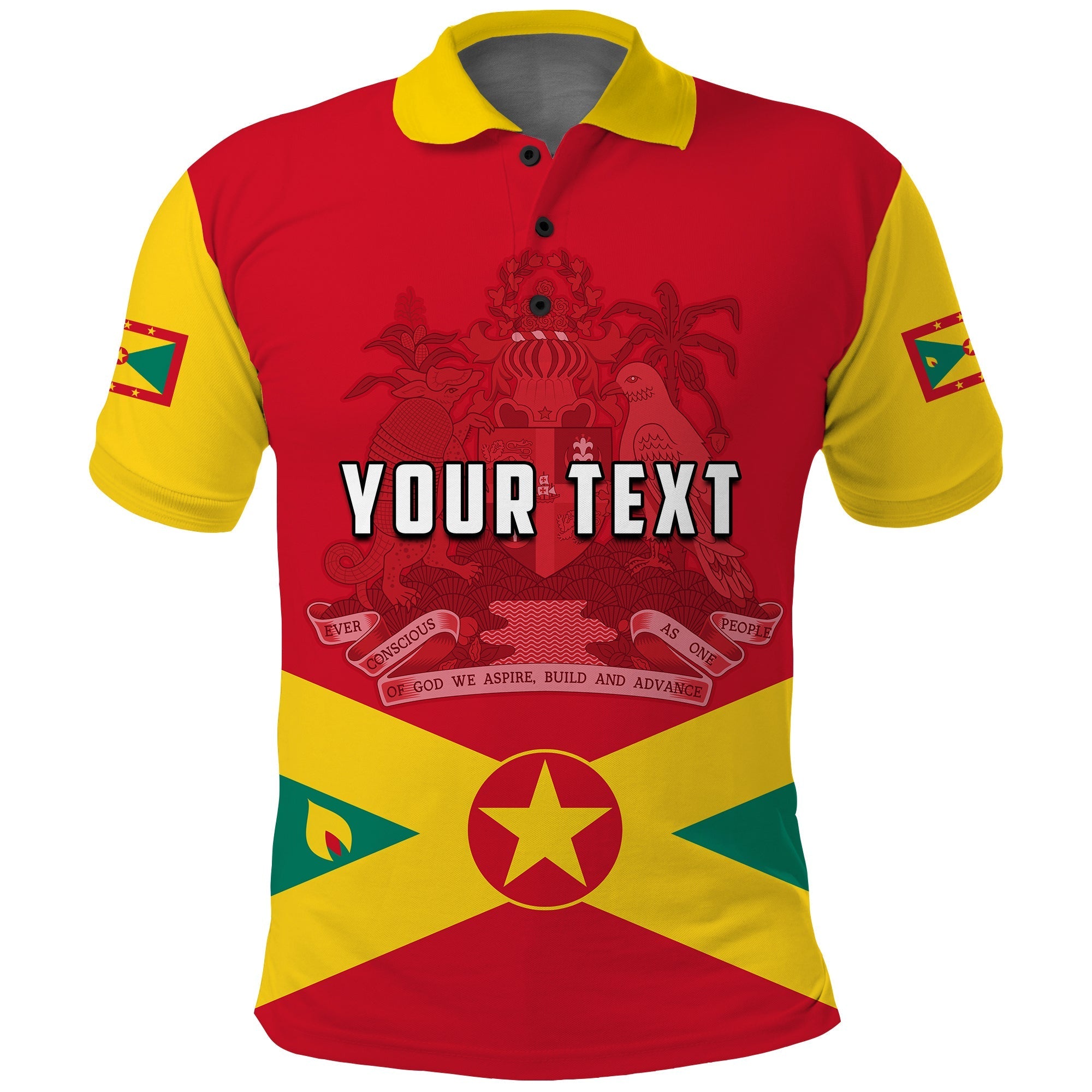 Custom Grenada Polo Shirt Keep Calm and Love Grenada LT13 Art - Polynesian Pride