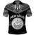 (Custom Text and Number) Marshall Islands Polo Shirt Best Tattoo Version Black LT13 - Polynesian Pride