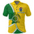 Custom Cook Islands Rugby Polo Shirt Polynesian Turtle Custom Text and Number LT13 - Polynesian Pride