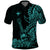 Custom Hawaii Polynesian Polo Shirt Ukulele Turquoise LT13 - Polynesian Pride