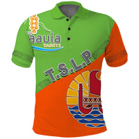 Punaauia Quadri Polo Shirt Be Unique LT13 Unisex Green - Polynesian Pride
