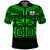 Custom Marquesas Islands Polo Shirt Marquesas Tattoo Green Special LT13 Green - Polynesian Pride