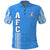 Apifoou College Polo Shirt Tongan Pattern AFC Lovers LT13 Unisex Blue - Polynesian Pride