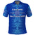 Custom Samoana High School Class Of 95 Samoana Sharks Polo Shirt LT14 Adult Blue - Polynesian Pride