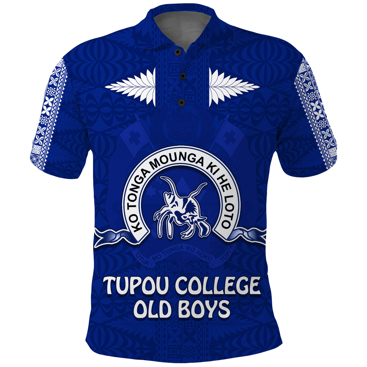 Custom Tupou College Polo Shirt Always Proud of Old Boys Toloa LT13 - Polynesian Pride