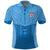 Custom Fiji Faithful Polo Shirt Version Blue Custom Text and Number LT13 - Polynesian Pride