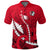 Custom Kahuku Shool Polo Shirt Enthusiasm Red Raiders LT13 - Polynesian Pride