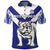 Spirit Bulldogs Polo Shirt Makoi Fiji Rugby LT13 Unisex Blue - Polynesian Pride