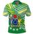 Cook Islands Rugby Polo Shirt New Breathable LT13 Unisex Green - Polynesian Pride