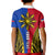 (Custom Personalised) Philippines Polo Shirt KID Sun Rayonnant LT13 - Polynesian Pride