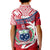 (Custom Personalised) Samoa Polo Shirt KID Samoan Coat Of Arms With Coconut Red Style LT14 - Polynesian Pride