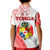 (Custom Personalised) Tonga Polo Shirt KID Tongan Pattern Blithesome LT13 - Polynesian Pride