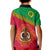 (Custom Personalised) Vanuatu Polo Shirt KID Pattern Sand Drawing LT13 - Polynesian Pride