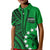 Cook Islands Rarotonga Polynesian Polo Shirt KID LT6 Unisex Green - Polynesian Pride